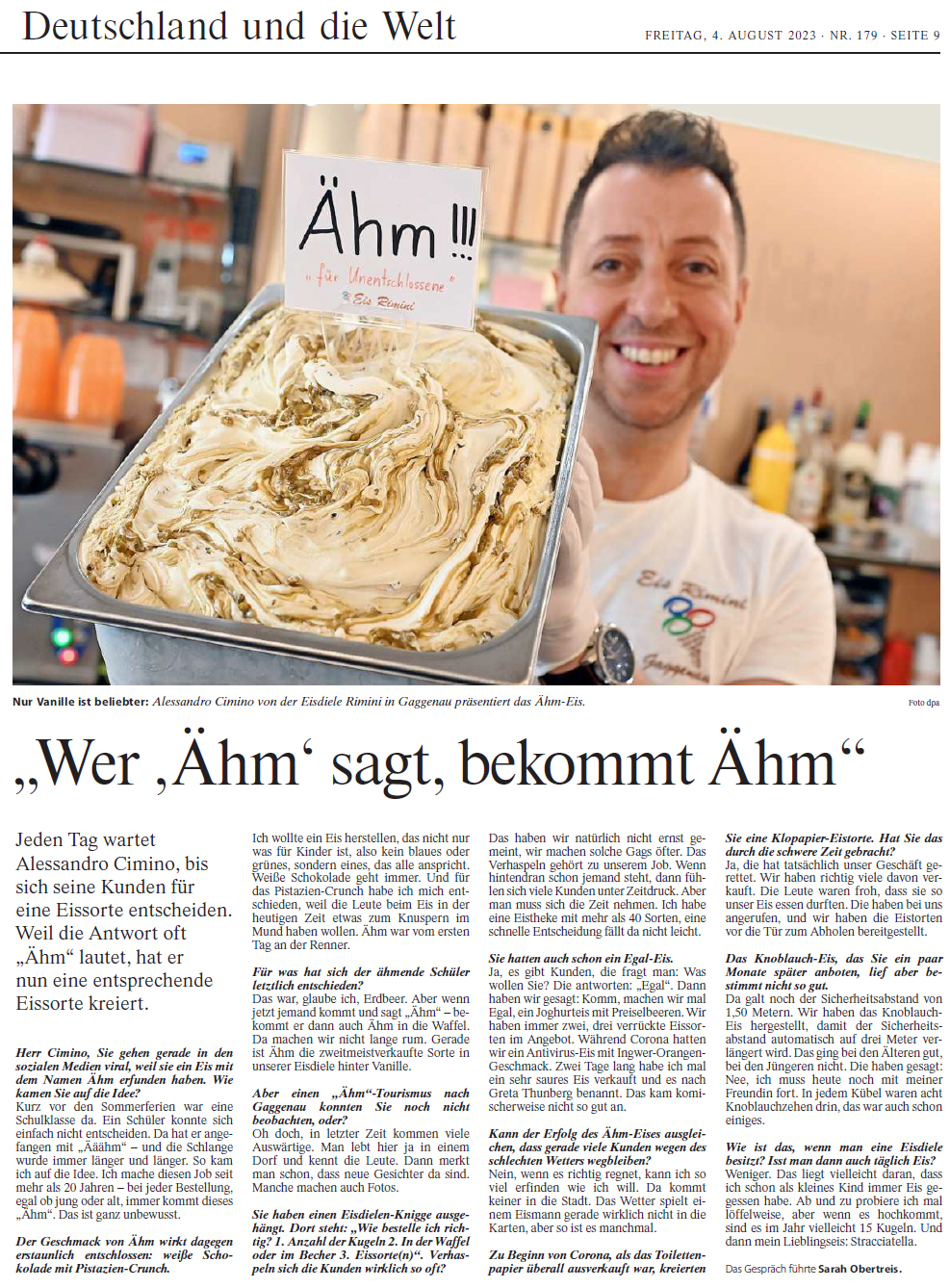 Eis Rimini Gaggenau - Ähm Eis